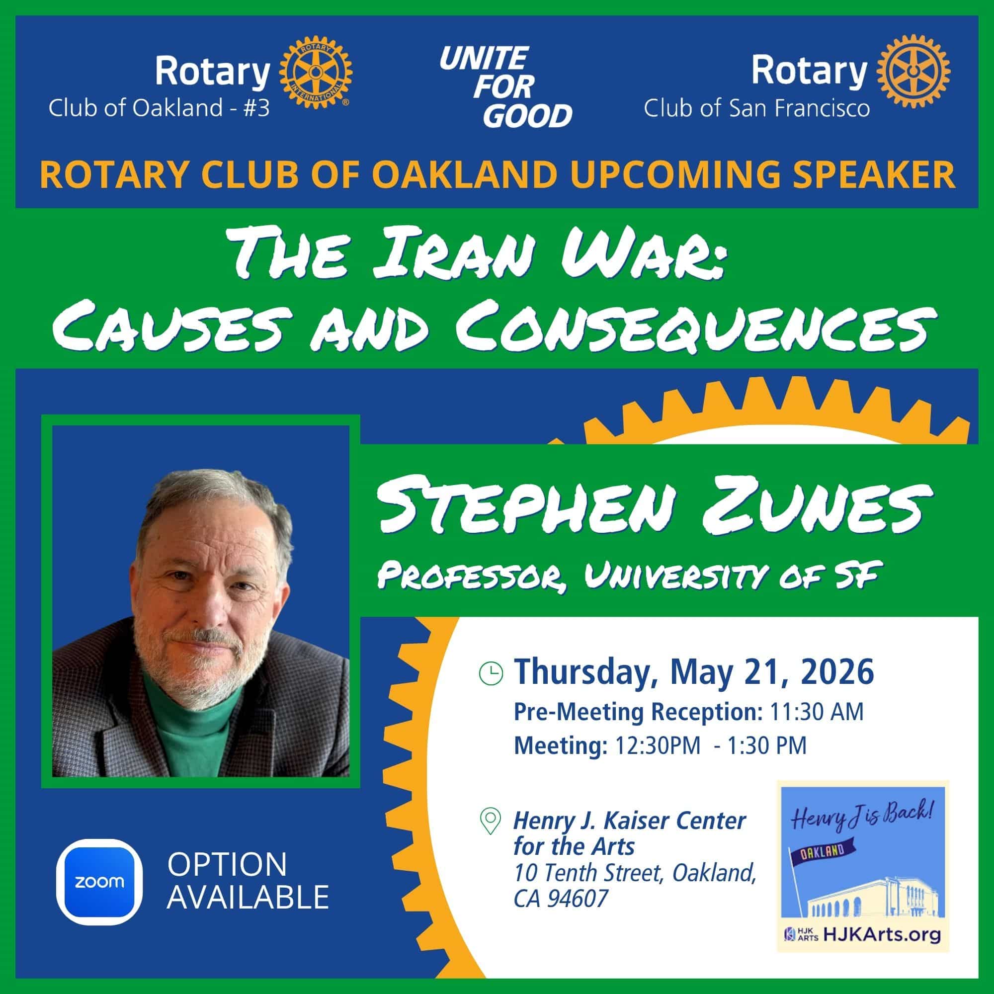 Iran War (1) Event speaker Alexis Madrigal coming to rotary October 2 2025