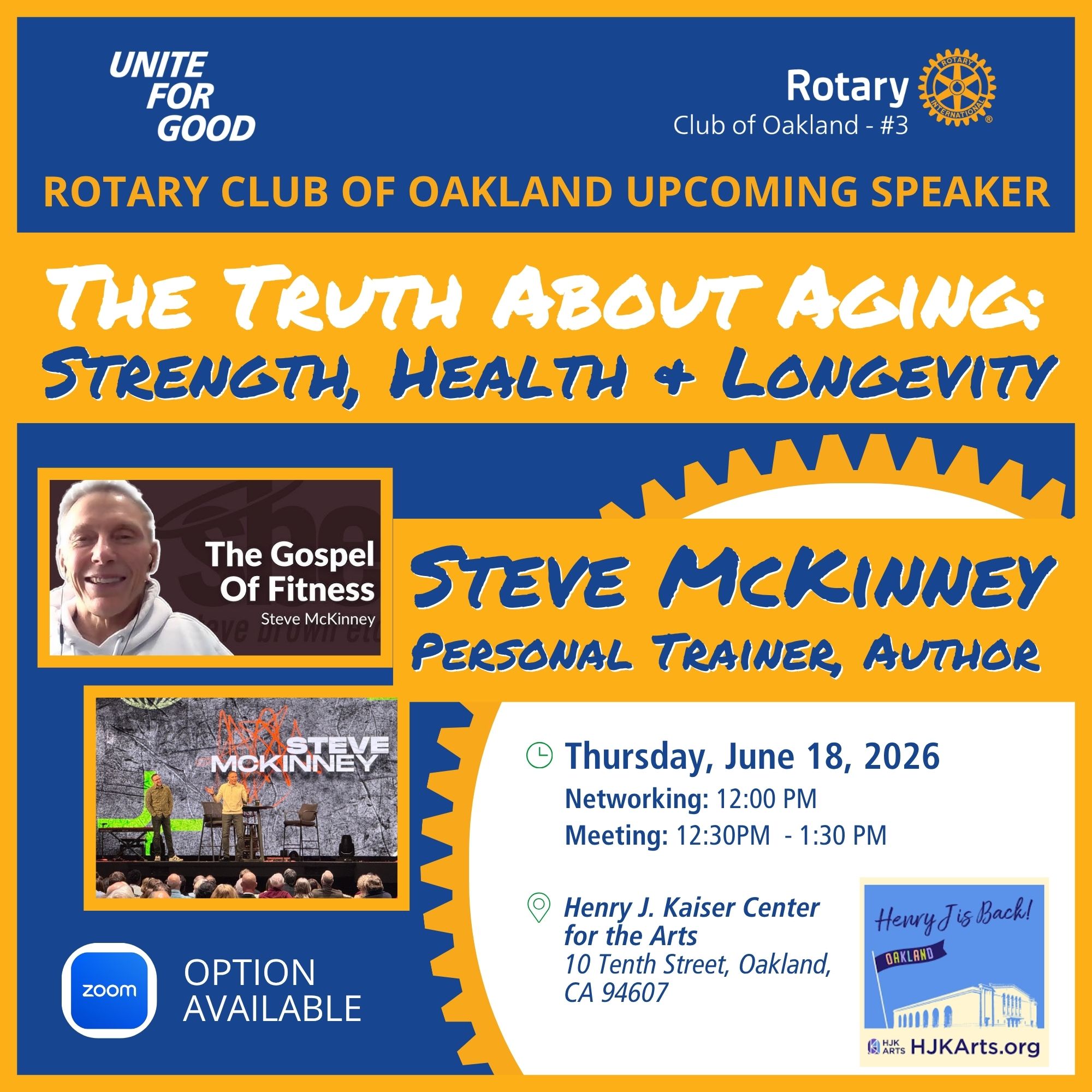 Fitness Guru Event speaker Alexis Madrigal coming to rotary October 2 2025