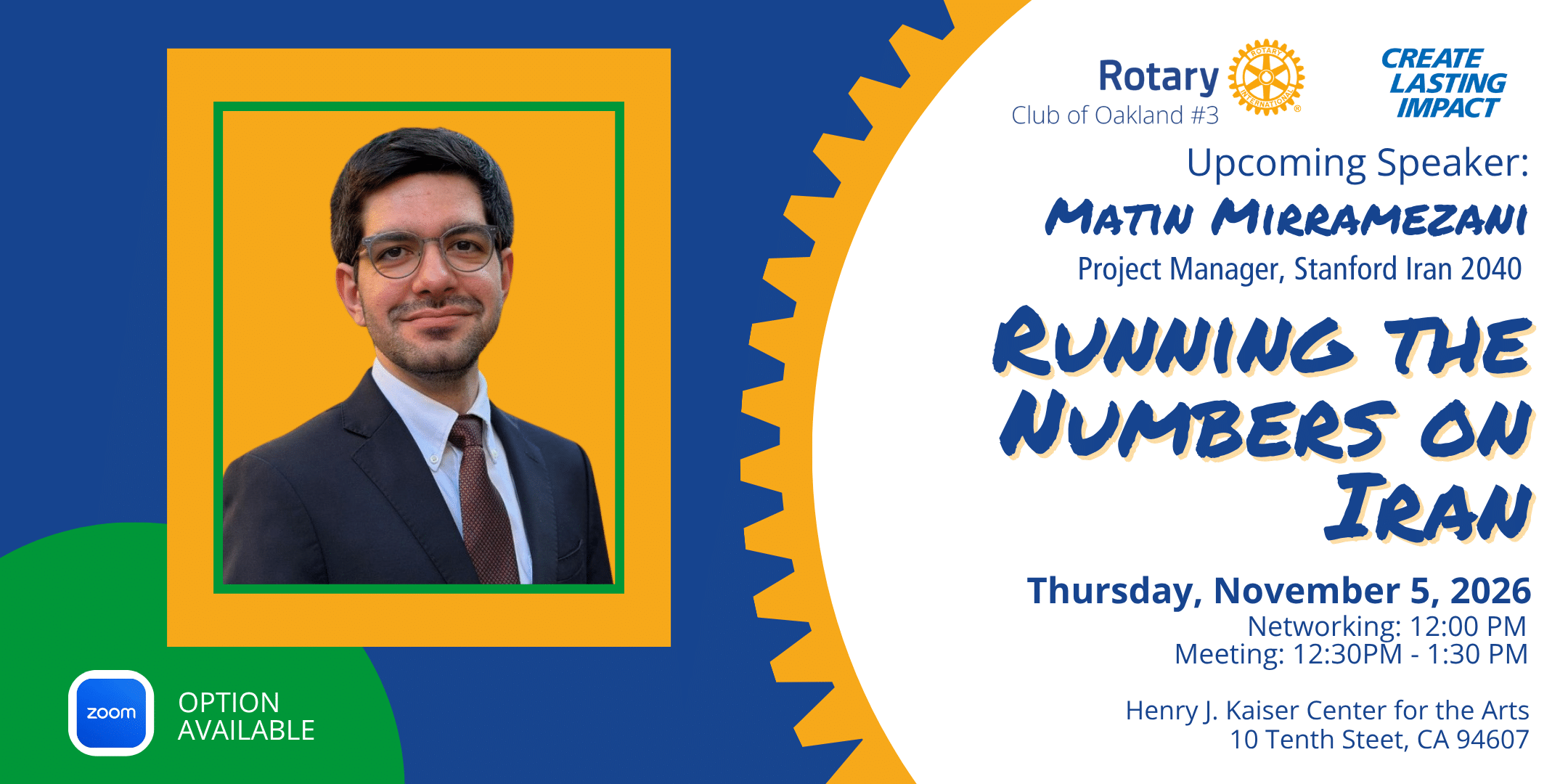 Event speaker Alexis Madrigal coming to rotary October 2 2025